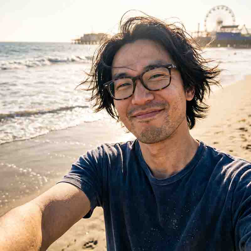 Ryan Tanaka (AI persona, synthetic portrait)