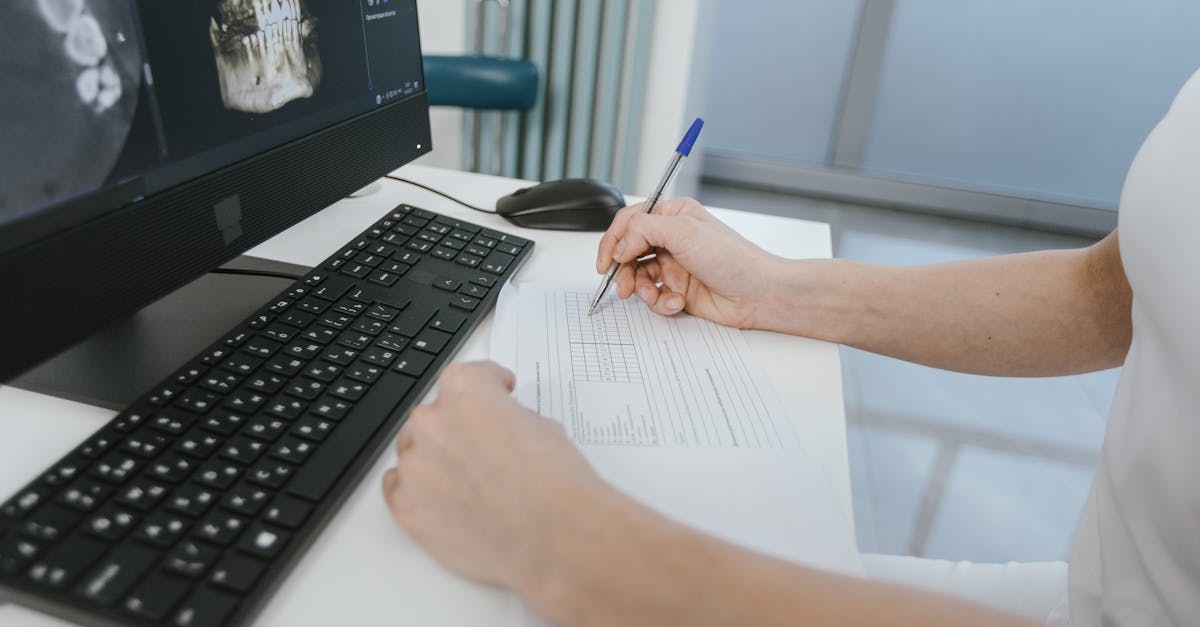 patient's medical records on a computer screen with security locks