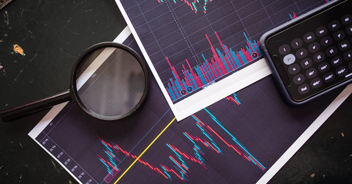 dashboard showing financial metrics with rising investment charts