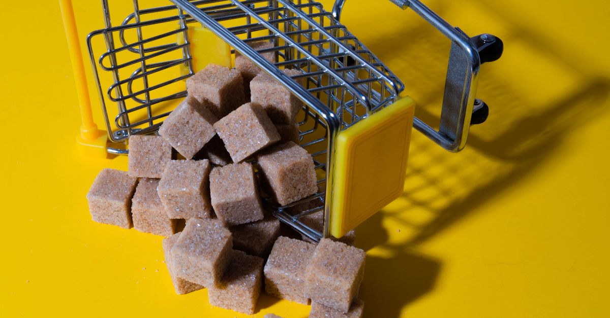 AI assistant icon blocked by a shopping cart