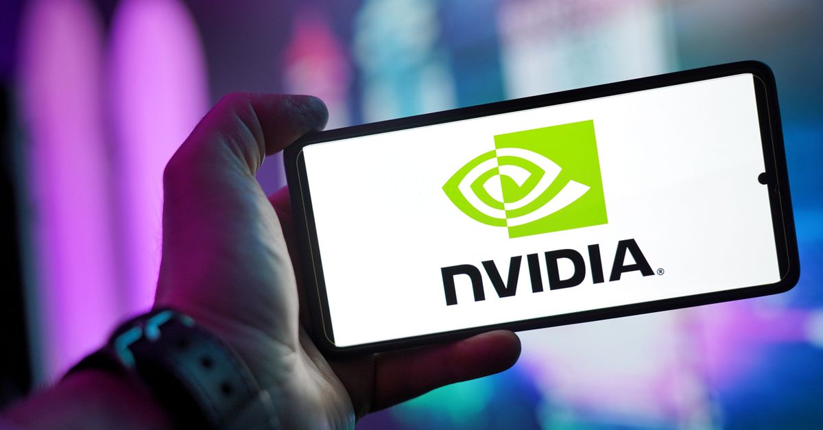 conference hall with NVIDIA and OpenAI logos, hardware schematics in background