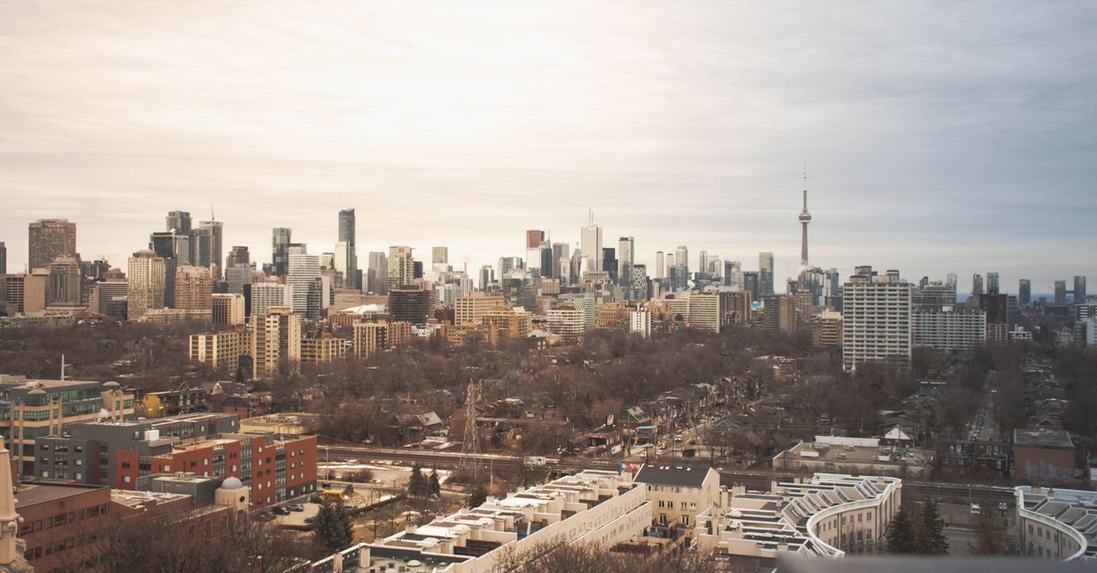 city skyline with data center towers and legal gavel