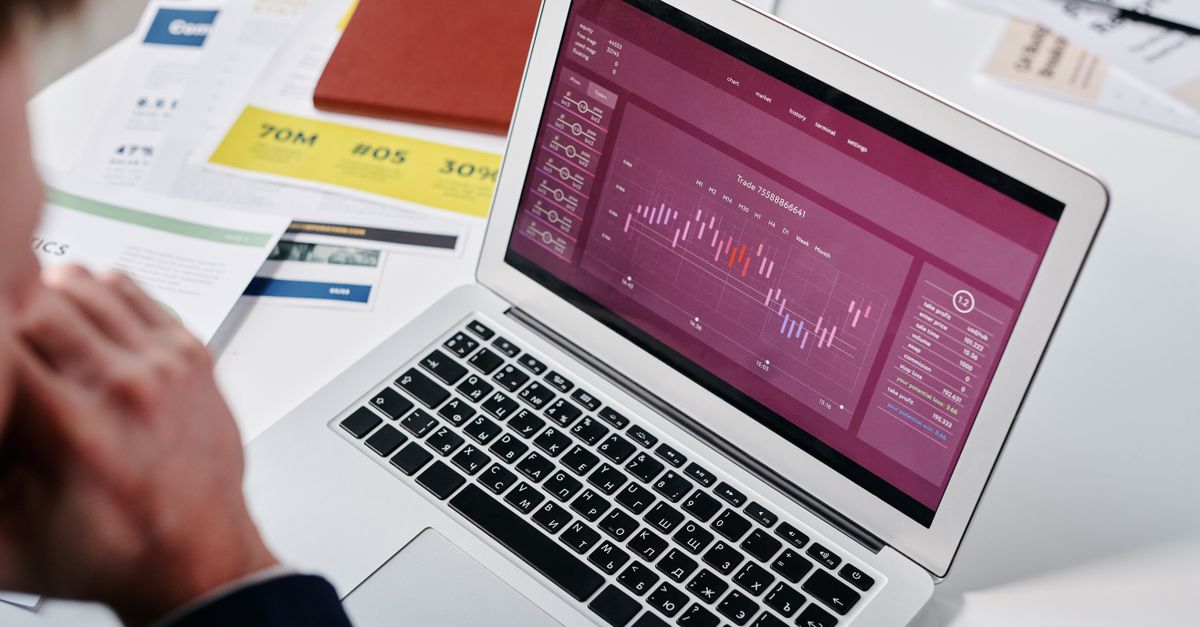laptop displaying massive spreadsheet of Amazon reviews
