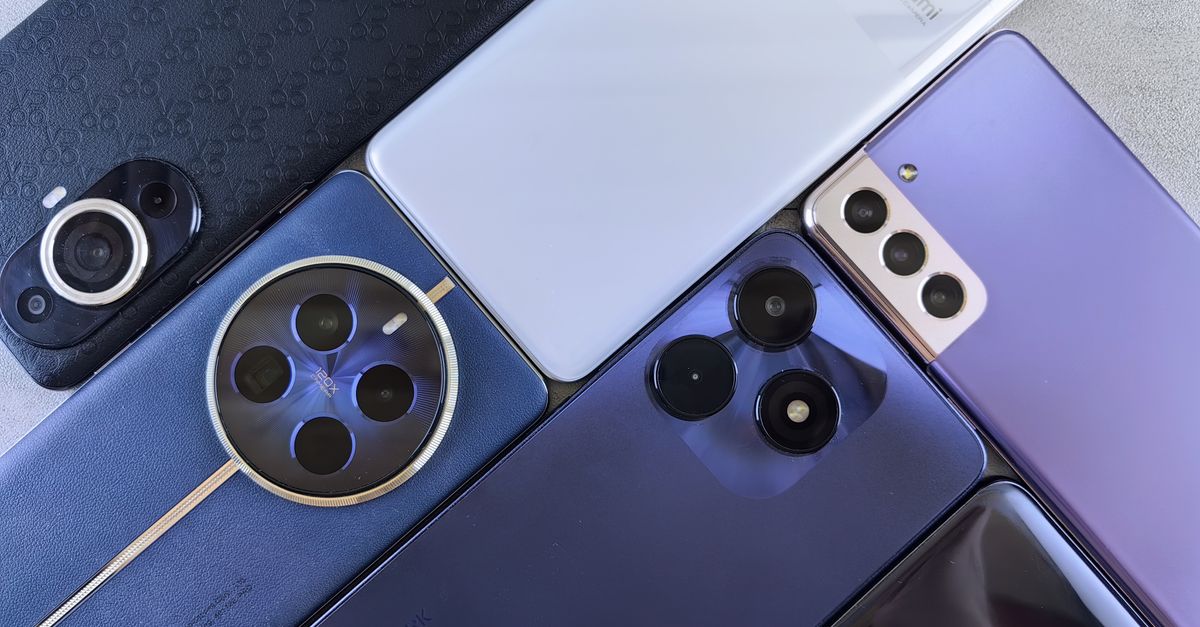 refurbished smartphone lineup on Amazon storefront